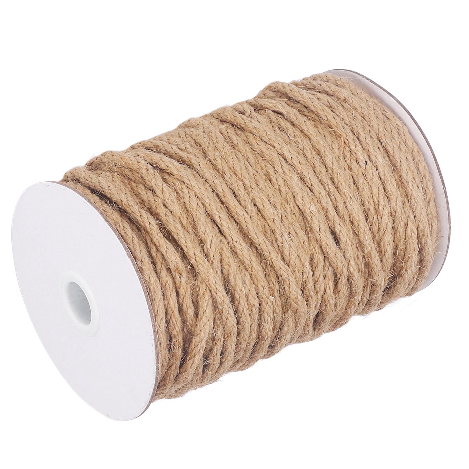 Corda CaPiSo In Rotolo Da 15 Metri - Diametro 4 Mm, Colore Marrone, Per Uso Domestico E Fai-Da-Te