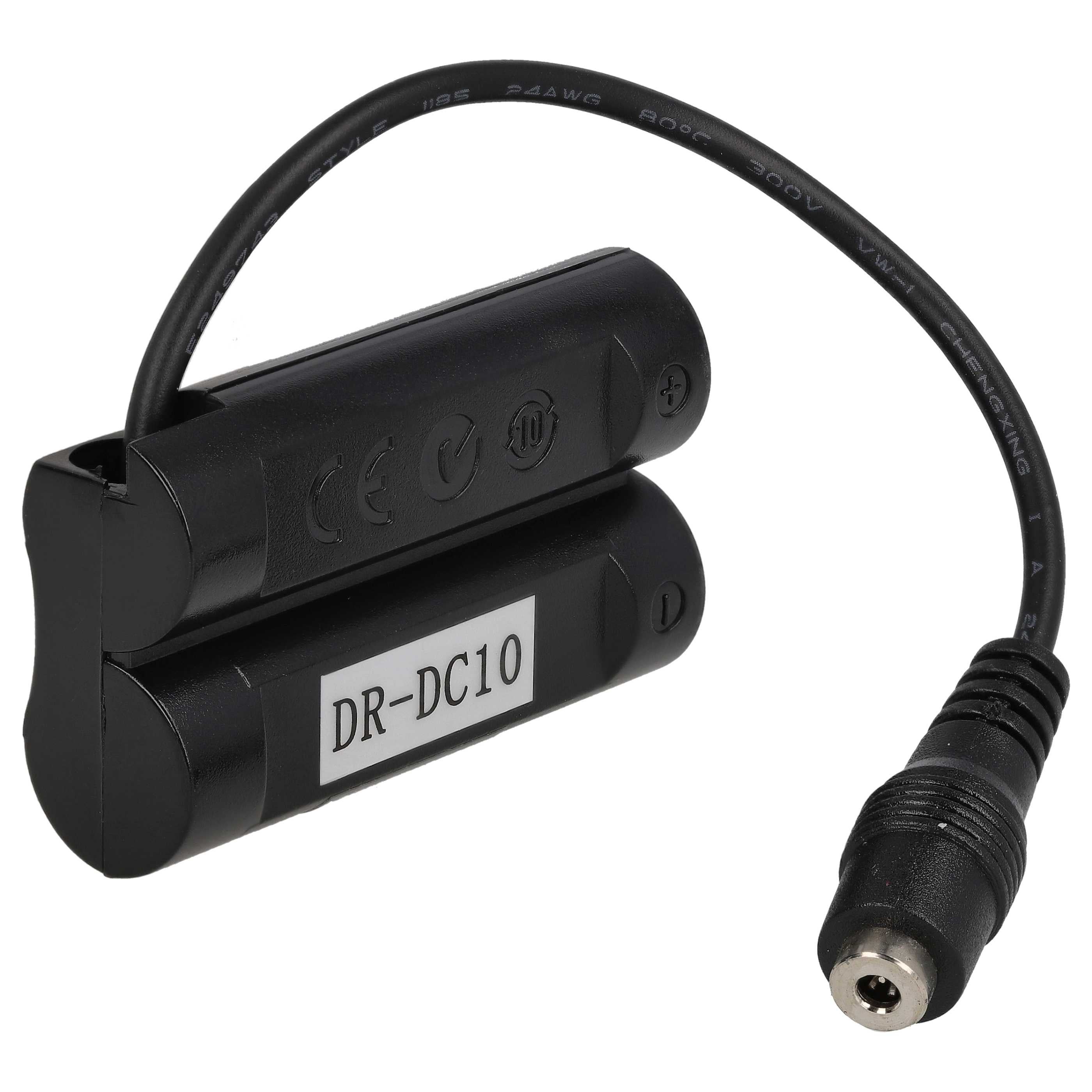 Adaptateur Secteur Compatible Sony ZV-1F, HDR-PJ405, HDR-PJ440 – Coupleur DC Pour NP-BX1 – 2 M – Vhbw