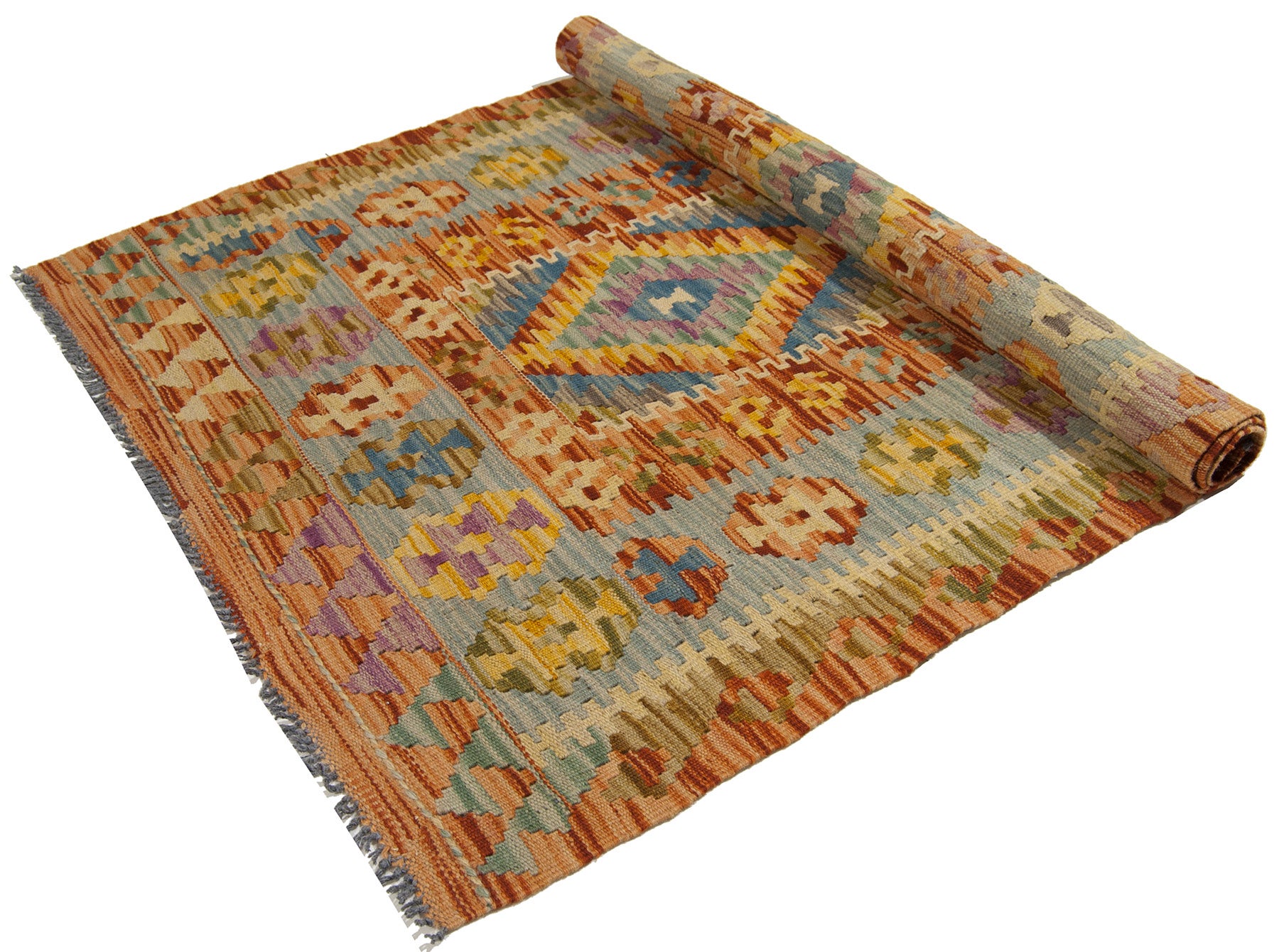 Kilim 112X80 CM Oryginalny, ręcznie robiony, łatwy do czyszczenia, styl rustykalny