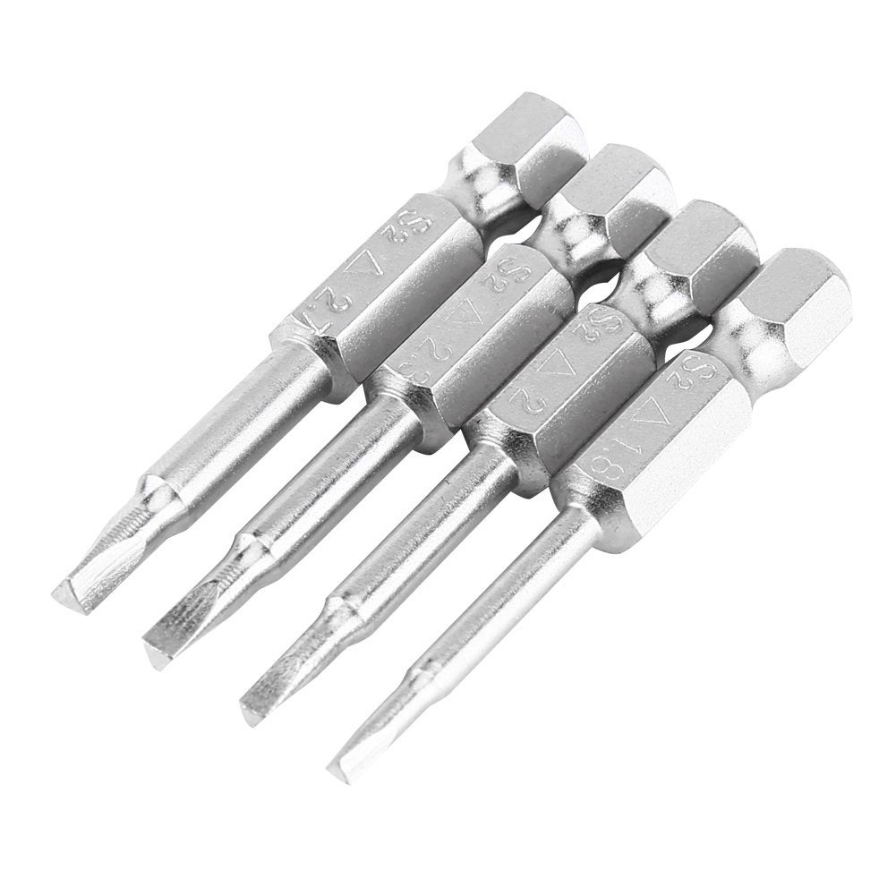 Saipor Lot De 10 Tournevis Triangulaires Magnétiques De 50 Mm De Long