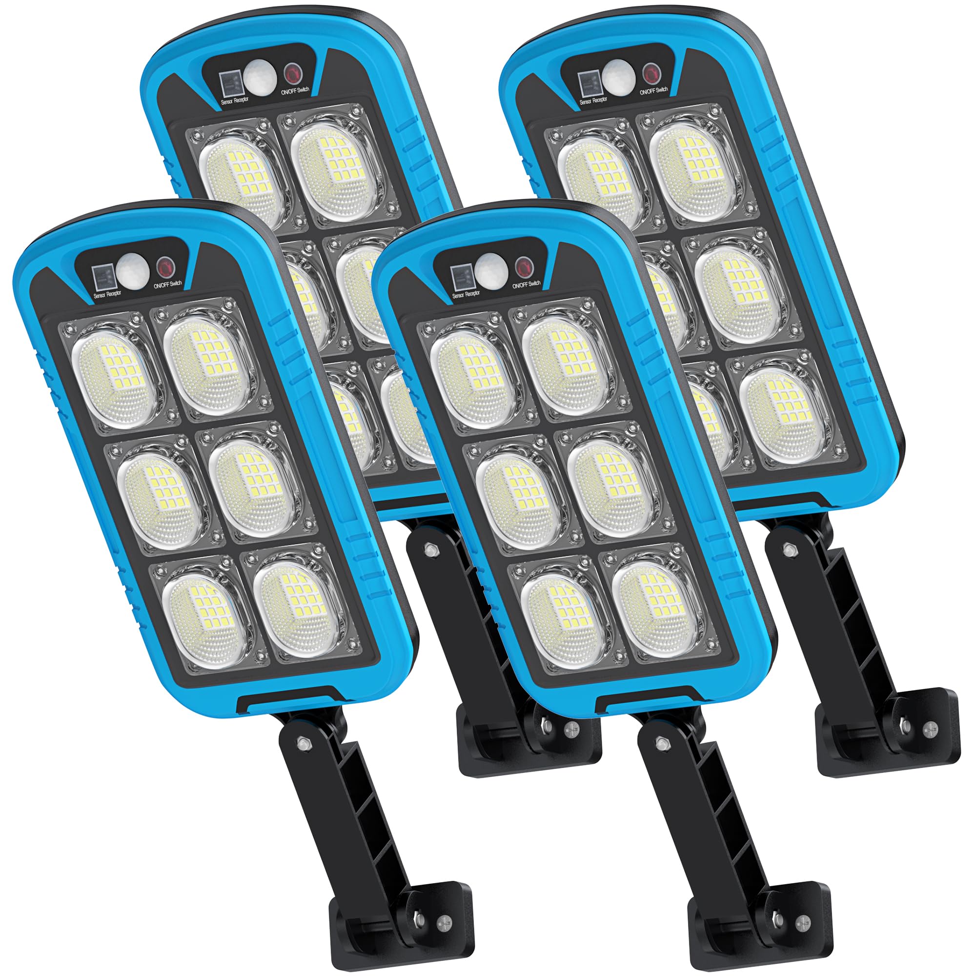 Lumière Solaire Extérieure 166 Led Avec Capteur De Mouvement Et Telecommande 8986241532250