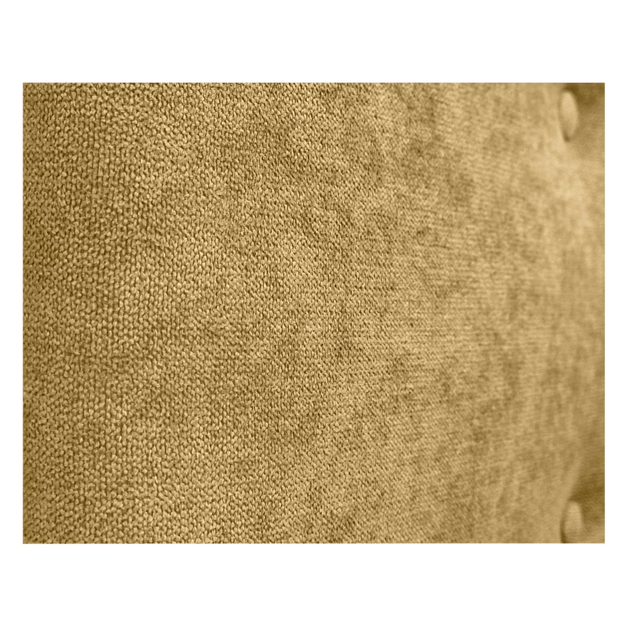 DHOME Cabecero de Tela AQUALINE Pro con 2 hileras de Botones Cabezal tapizado Cama Lujo (Mostaza, 95cm) - 2