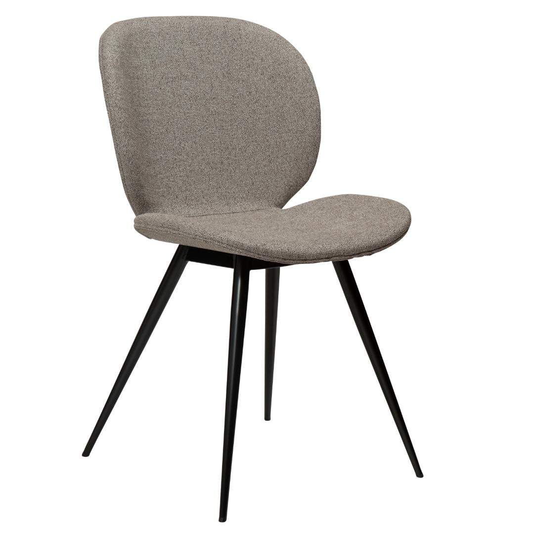 Cloud Dan-Form krzesło stołowe bouclé jasnobrązowy.