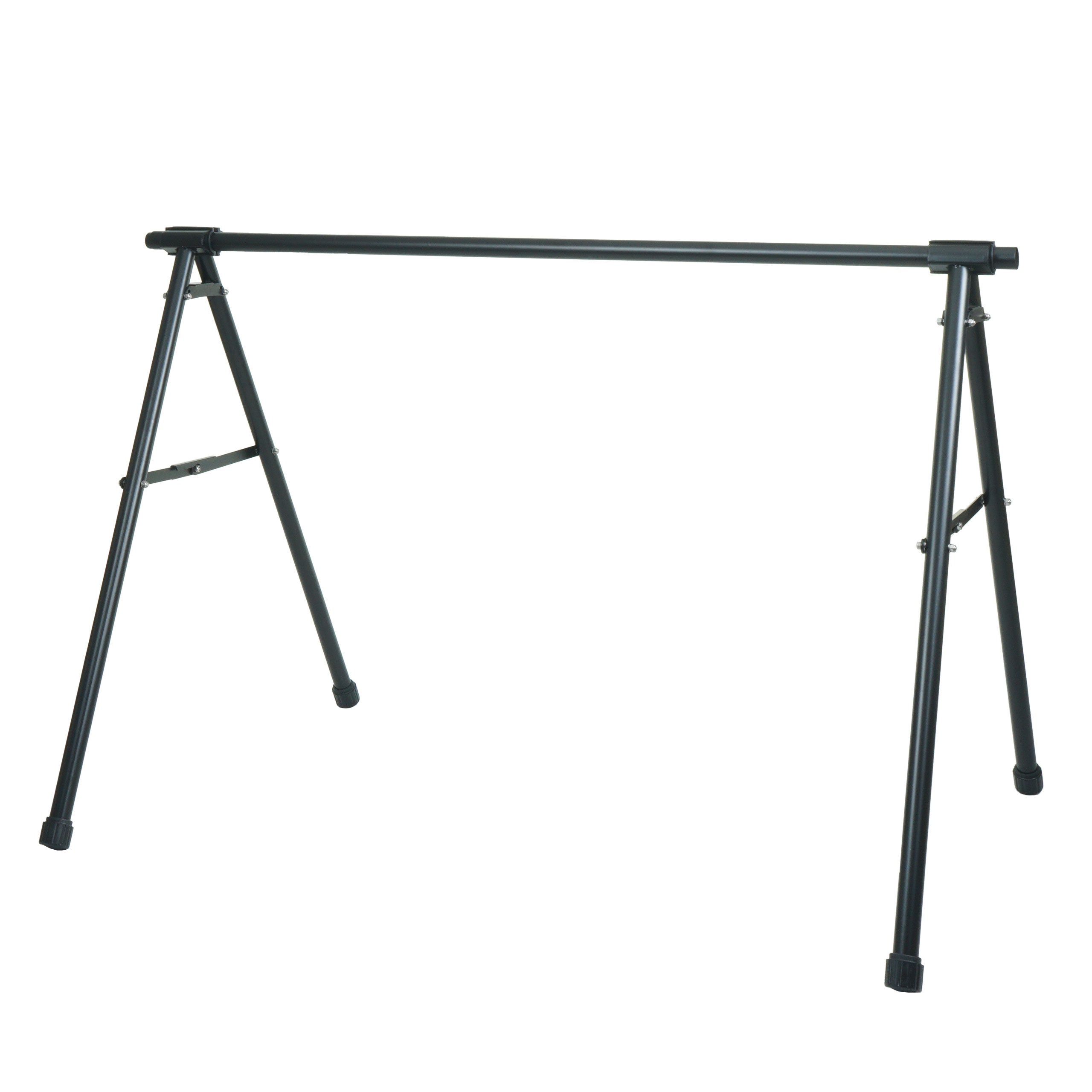 Stojak pod siodełko rowerowe HWC-K39, wspornik zawieszenia stojaka rowerowego, metalowy malowany proszkowo 114x170x114cm wysuwany ~ czarny