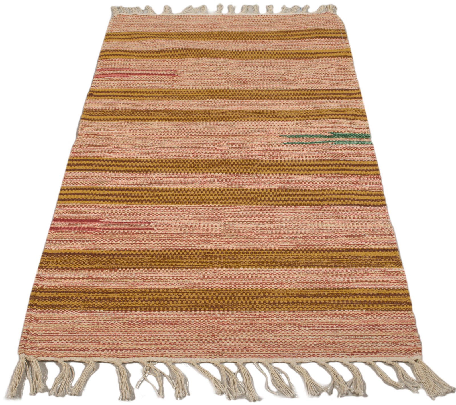 Oryginalny, nowoczesny kilim indyjski, ręcznie robiony, 80x50 cm