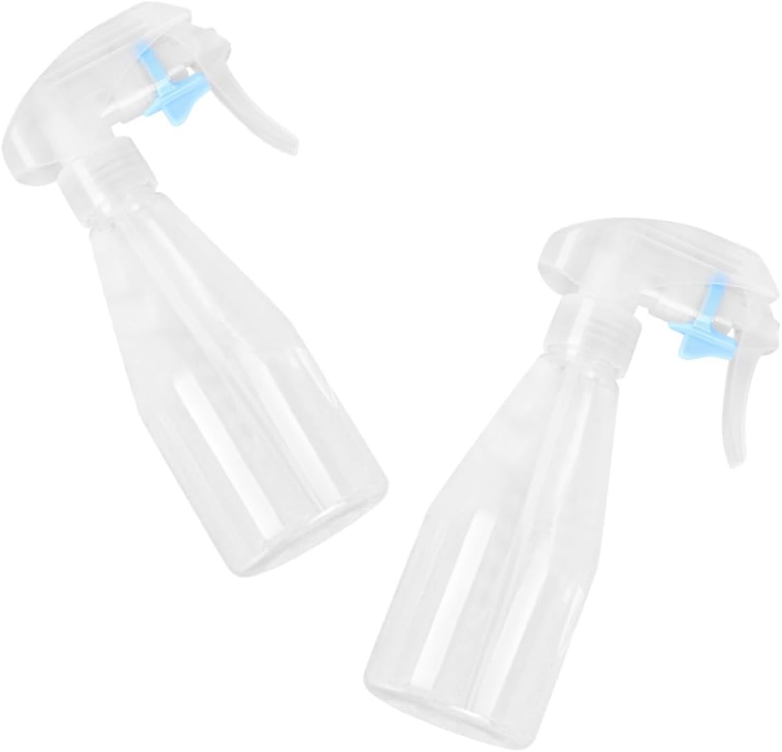 Zestaw 2 plastikowych spryskiwaczy, ręczne spryskiwacze ciśnieniowe, odpowiednie do ogrodnictwa, fryzjerstwa i czyszczenia