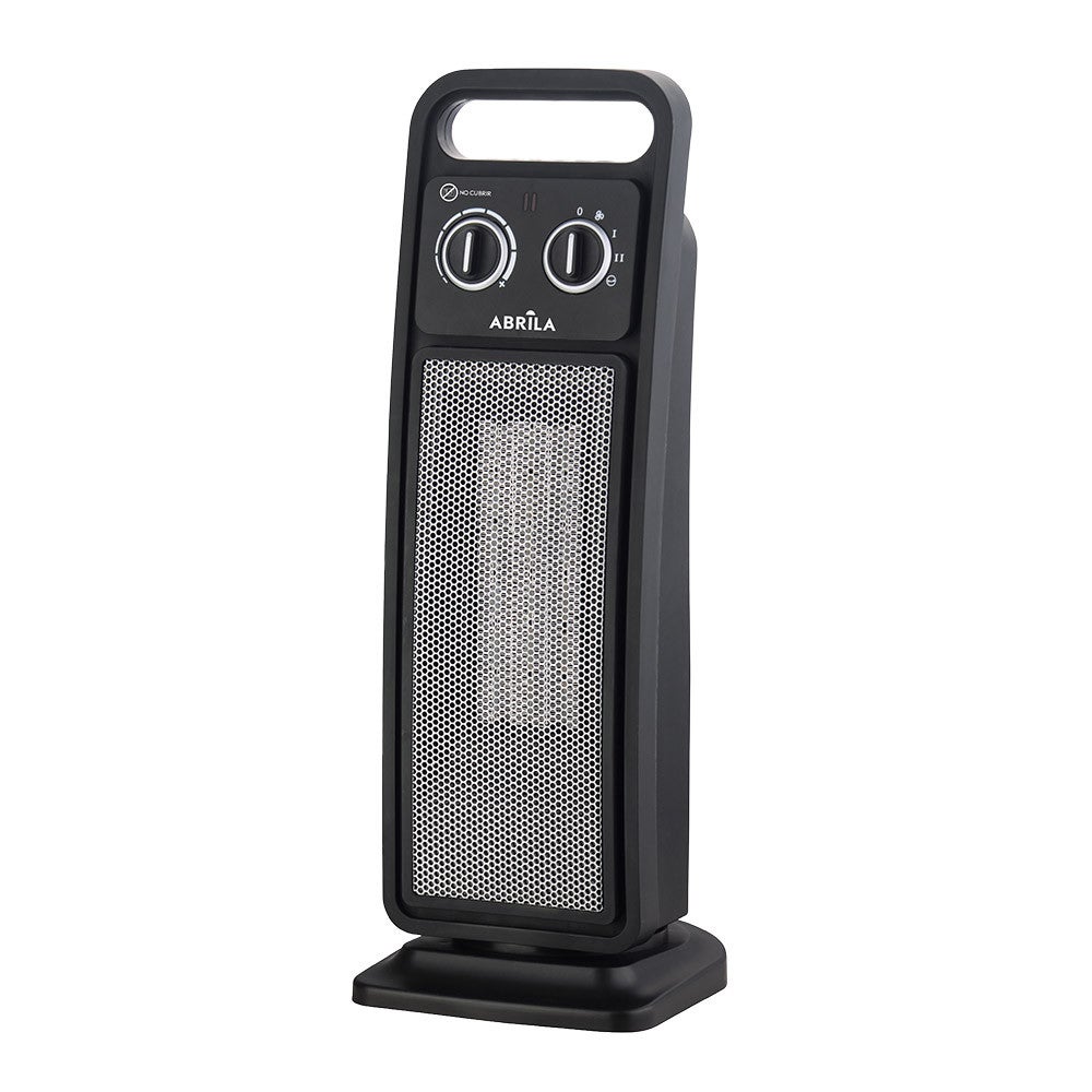 Radiateur Soufflant Céramique ADLER 1000W - Minuterie 8h, Gris, Contrôle Tactile