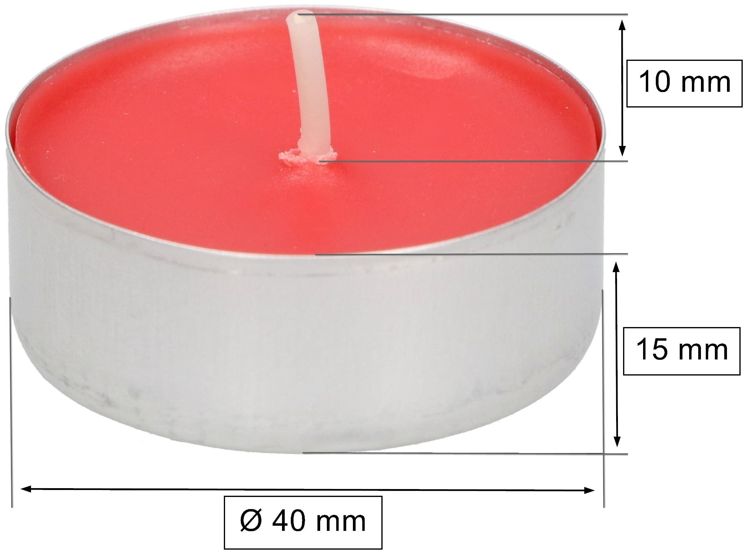 12x tealight podgrzewacze świeczki zapachowe wkład - KOTARBAU