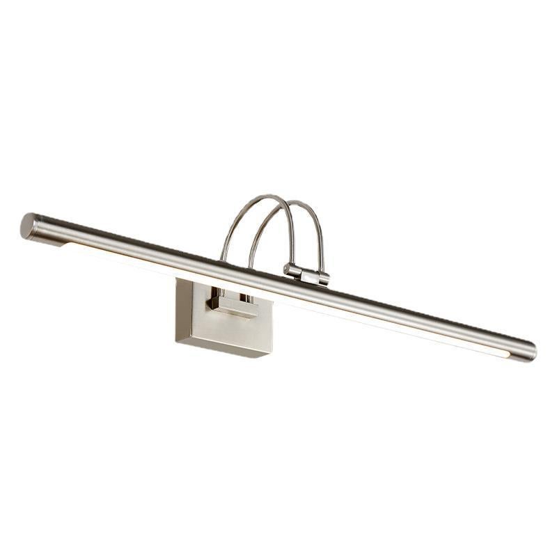 Applique Murale LED Pour Salle De Bain - 62 Cm, 3 Températures De Couleur (3000K/4000K/6000K), Dimmable, étanche - Design Moderne Argenté - 7