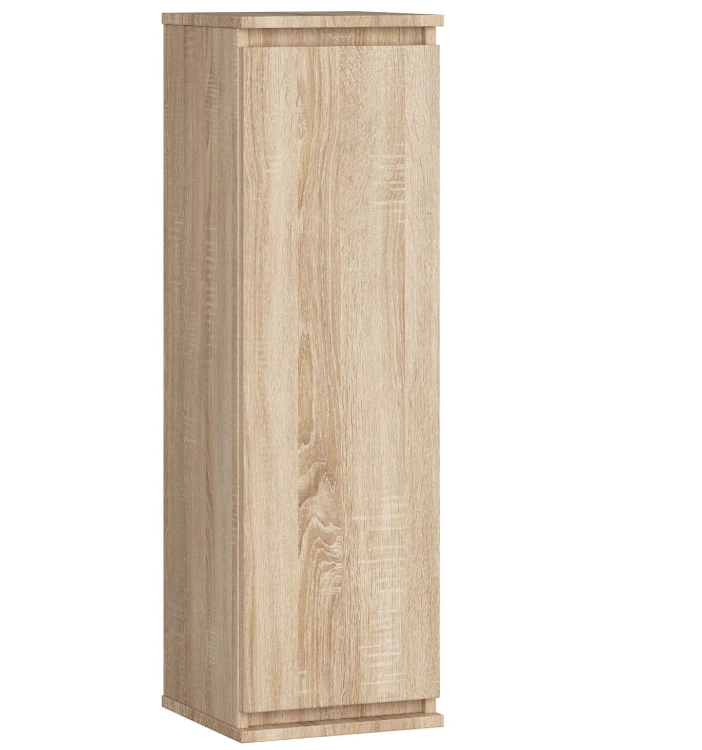 Szafka AKORD W30 Dąb Sonoma 30 cm 1 drzwi kolor Dąb Sonoma mat 3 półki 30x30x99 cm