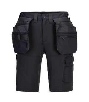 Greenpark Bermuda Cargo Tech Light Pantaloni Da Lavoro Short Con Tasche E Passanti Pantaloni Da Lavoro Leggeri Corti 2 Colori Grigio S 3xl Antracite Nero L 108025743