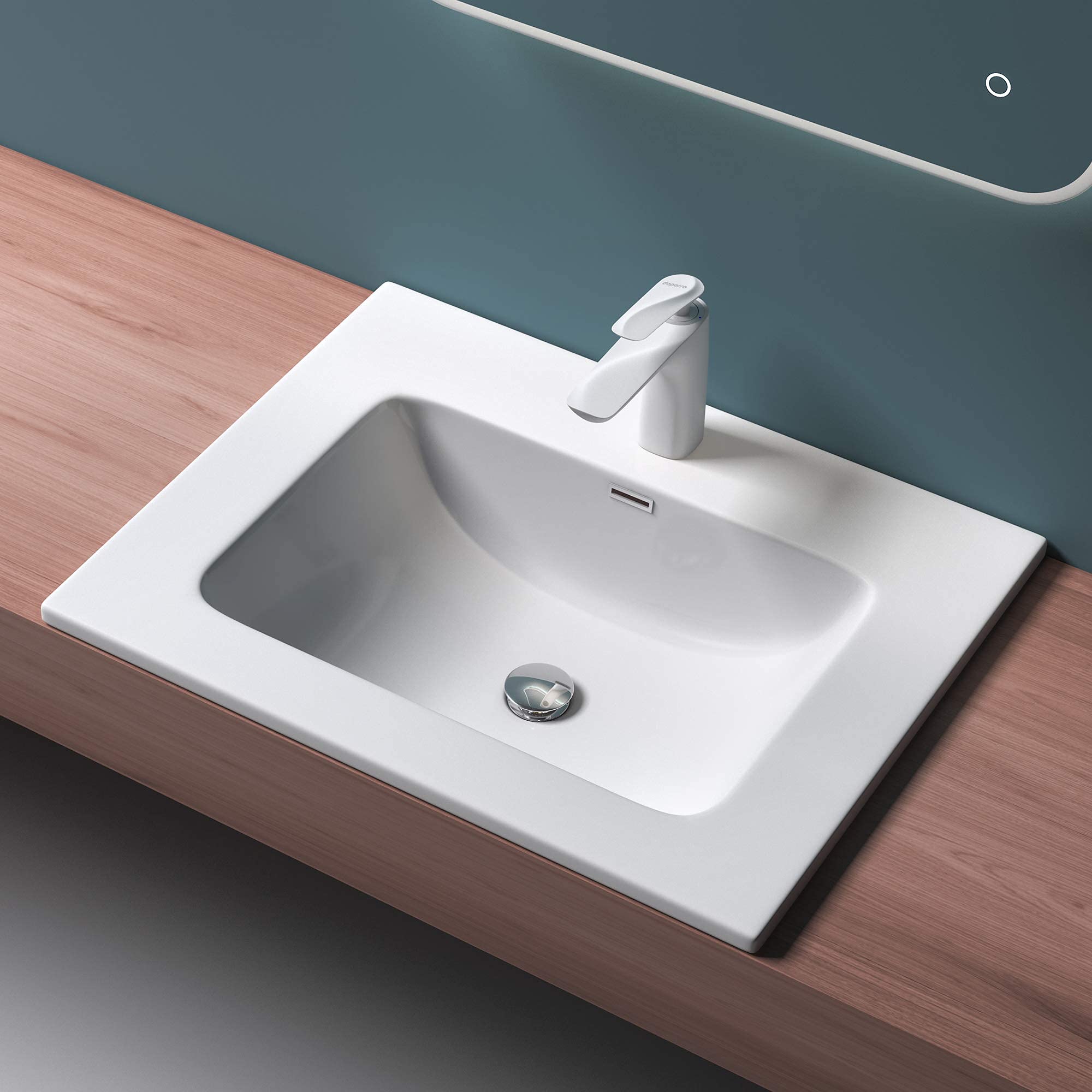 Lavabos et vasques de salle de bain argentés