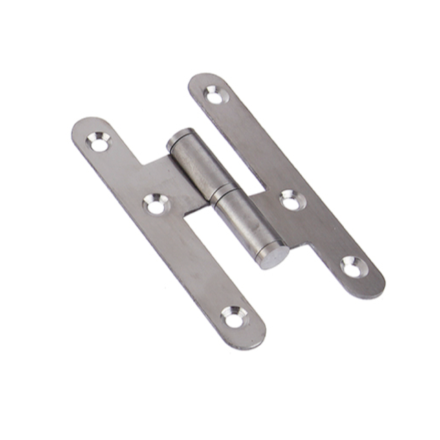 Pernio para puerta derecha de cuero en acero inoxidable