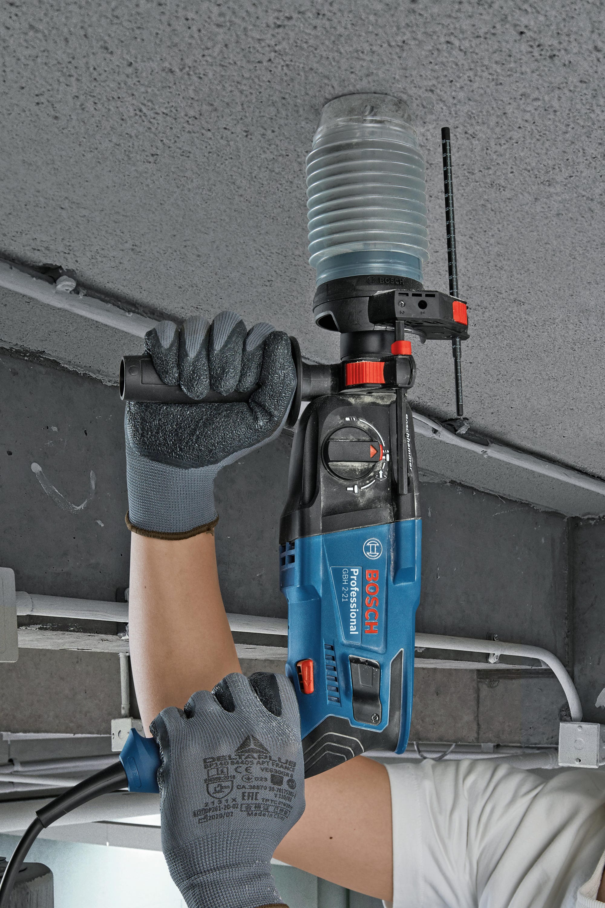 Młot udarowy Bosch GBH 2-21 720 W udar 2 J - 4