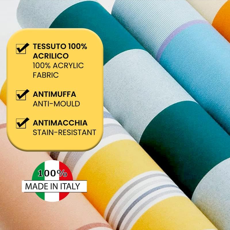 Tessuto di Ricambio Tempotest Parà - Telo per Tenda da Sole, Bracci Estensibili, a Caduta e Giardino - Idrorepellente, UV Resistente - 4