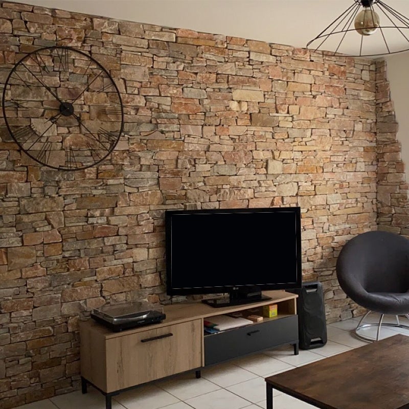 Parement Quartzite - dorado extrarustique - PIERRE ET PARQUET - 4