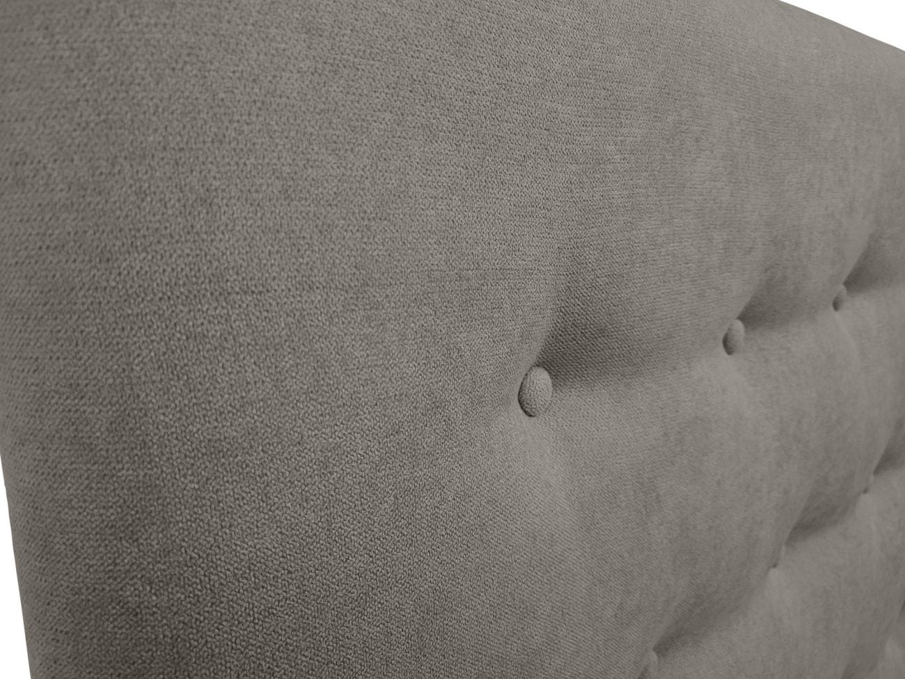 DecorQUALITY Cabecero de cama 150 PARIS Cabezal tapizado tejido antimanchas Gris 150x70 cm - 4
