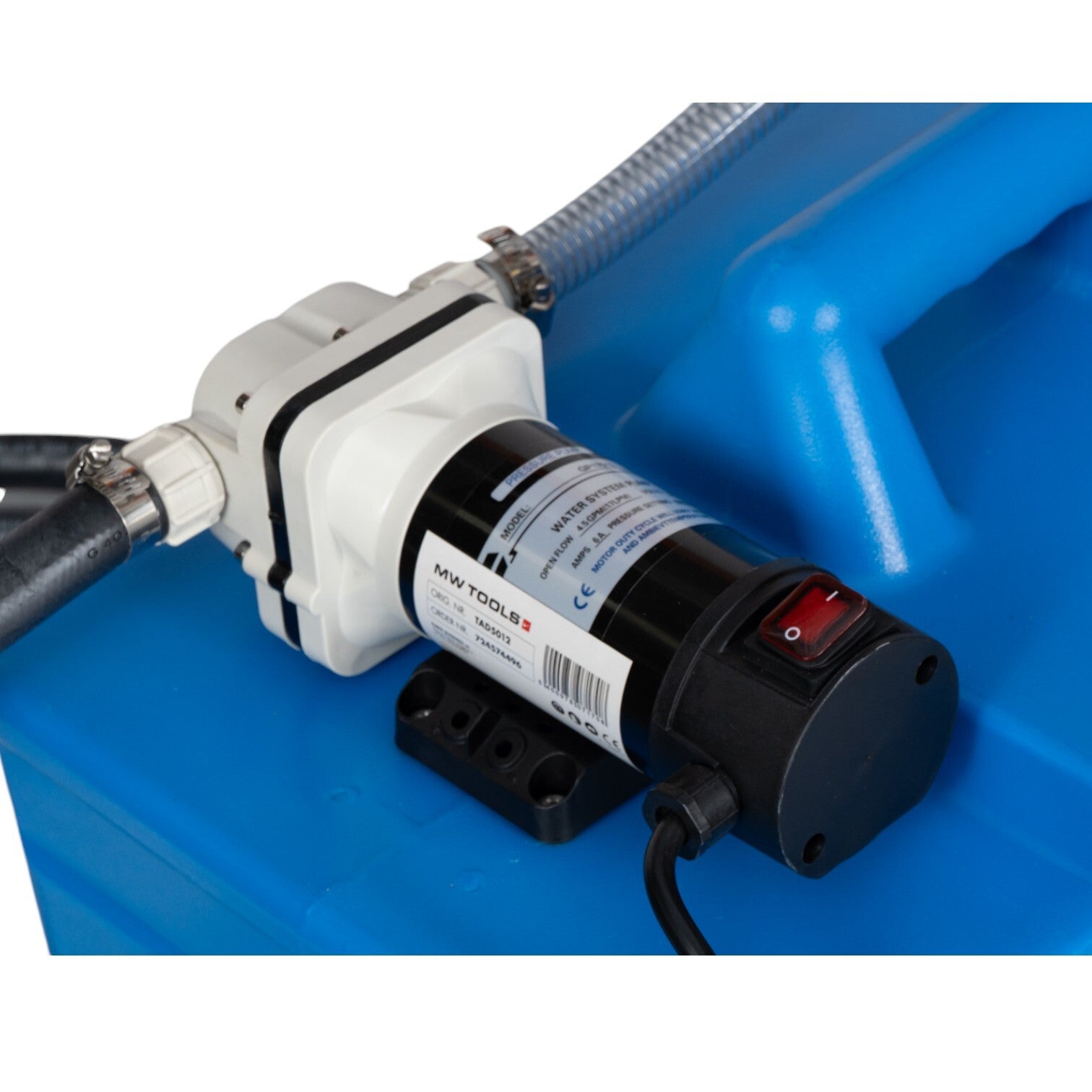 Cuve réservoir AdBlue PE 50L avec pompe 12 V et pistolet MW Tools TAD5012 - 4