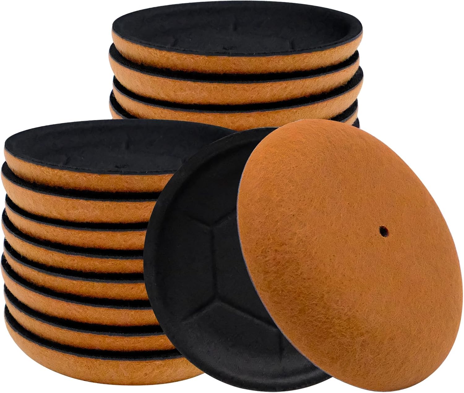 Lot De 12 Protections En Feutre Pour Casseroles - 3 Tailles (20, 25, 30 Cm), Empilables, Anti-rayures