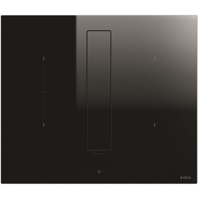 ELICA Płyta Indukcyjna z Okapem - NikolaTesla Fit - 4 Palniki - 60 x 51,5 cm - Czarna BL/A/60