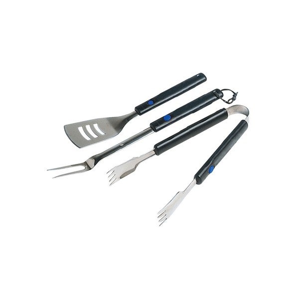 Set utensili per barbecue pz.3 con manici allungabili in bachelite - 3