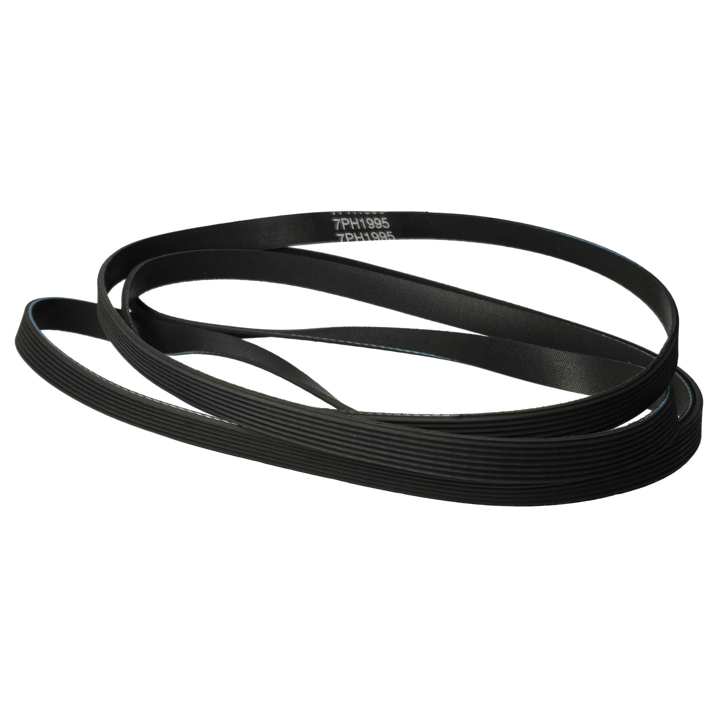 Vhbw Courroie D'entraînement Compatible Avec Miele TDB230WP, TCJ690WP