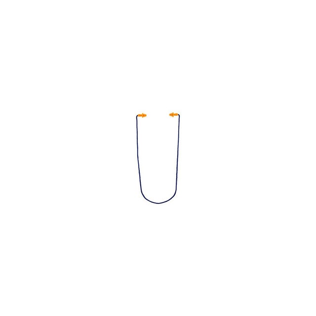 3M 1271C1 bouchon d'oreille anti-bruit Bouchons d'oreilles réutilisables Orange 2 pièce(s)