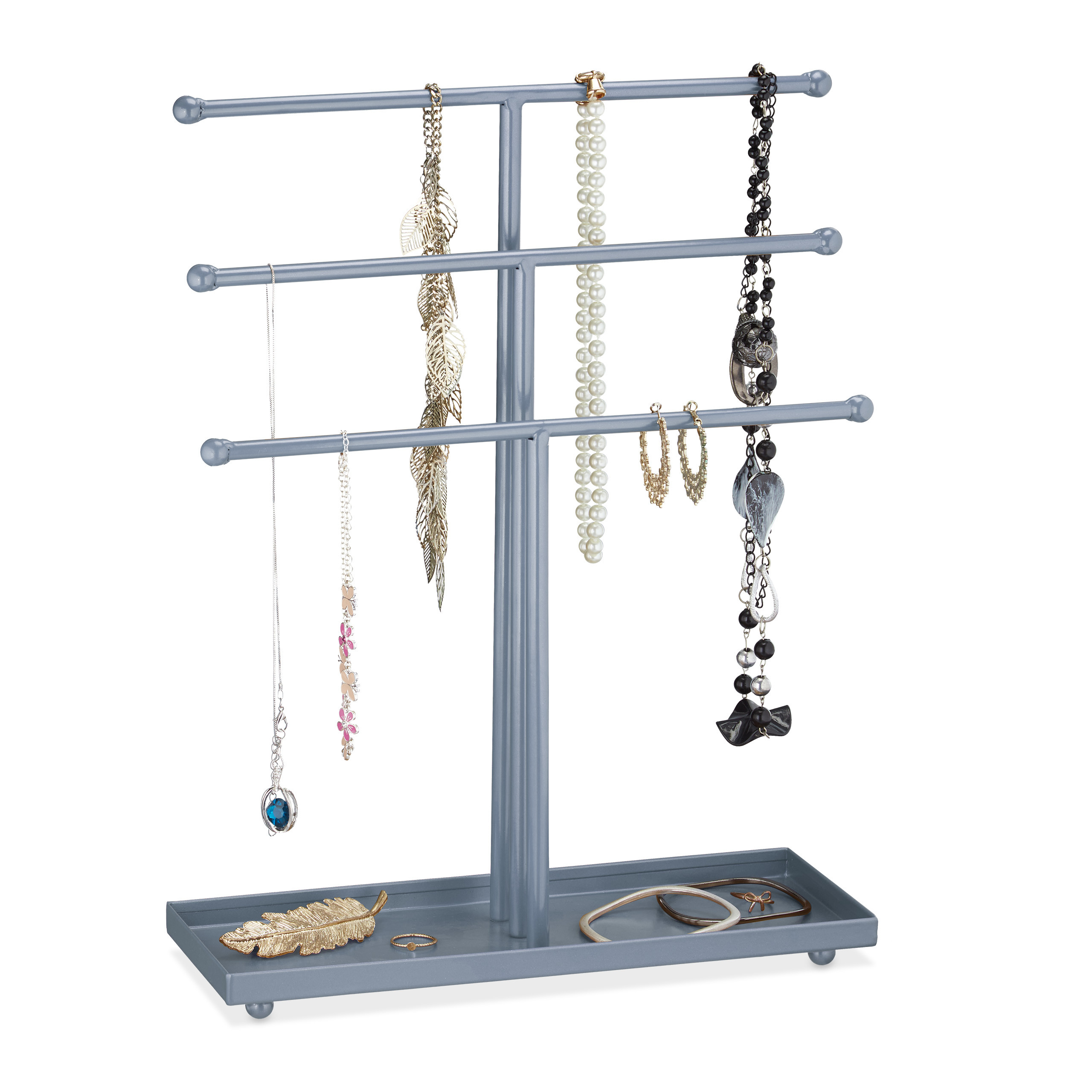 Présentoir à Bijoux En Métal, Présentoir à Colliers, Support à Boucles