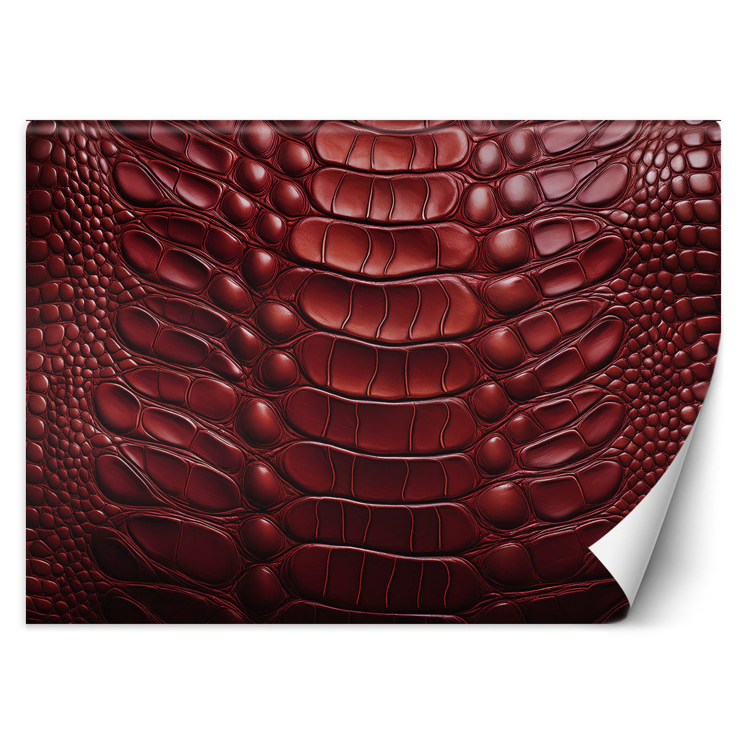Sac à Main Rouge En Peau De Serpent Python – Fourre-tout – Femme