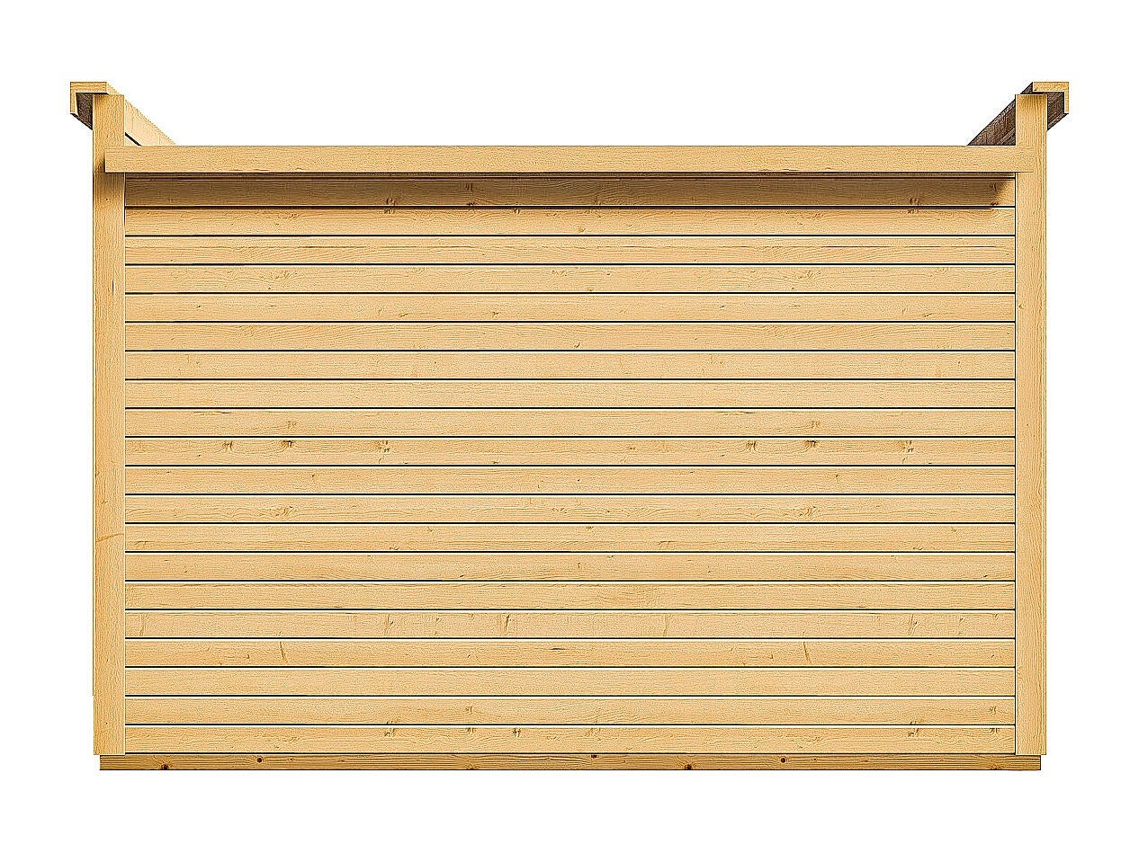 Studio de jardin en bois 10,2 m² - Epaisseur 45 mm - SYLVANA - 8