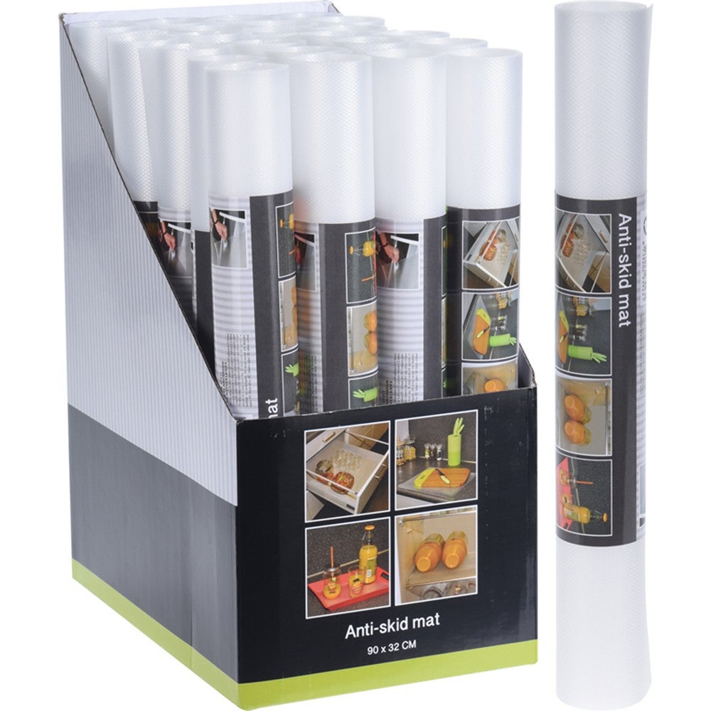 Rolo de tapete antiderrapante para gavetas 90x32cm - 3