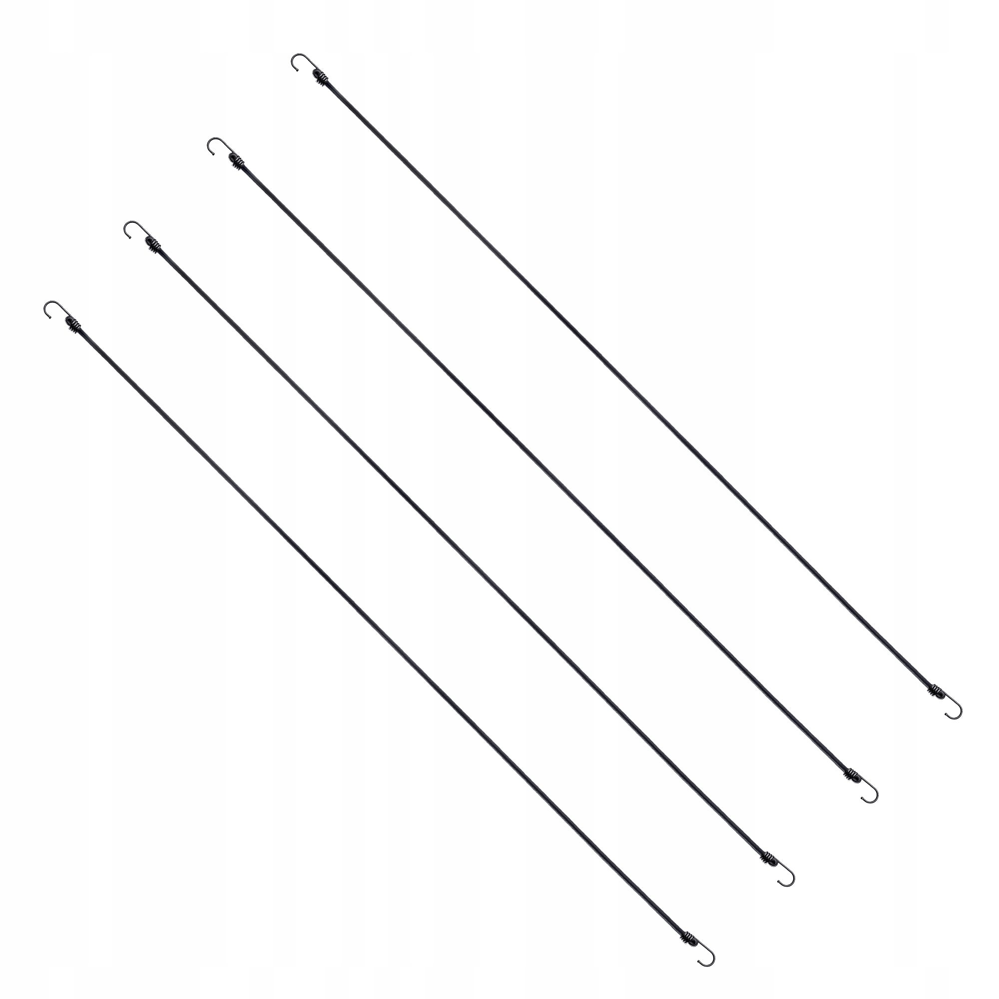 GUMA ELASTYCZNA LINKA Z METALOWYM HAKIEM 109 cm DO MOCOWANIA PLANDEK 4 szt