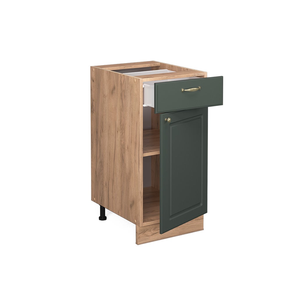 Vicco Meuble cuisine Fame-Line, Vert Or Campagne, 40cm sans PT - 4