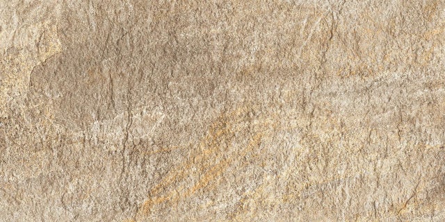 Carrelage effet Pierre Quartzite Beige Doré 60x30x0,9 cm Brut Salvero - Sol extérieur (vendu par carton de 1,26 m²) - RO'MA CARRELAGE