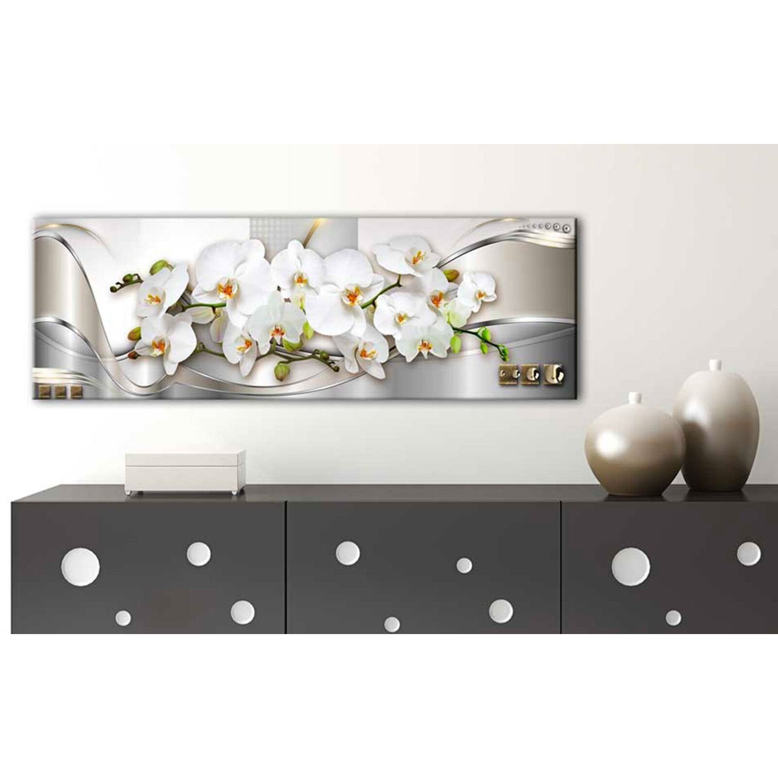 Tableau orchidées II - 150 x 50 cm - 2