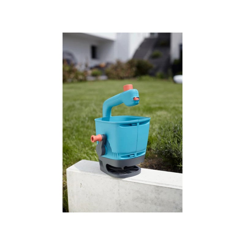 Gardena Spandiconcime Manuale M - Adatto Fino A 100 Metri Quadri - Con Manovella - 4 Posizioni - 3