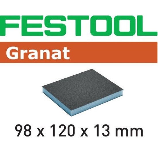 Festool Spugna levigatrice Granat 98x120x13 60 GR/6