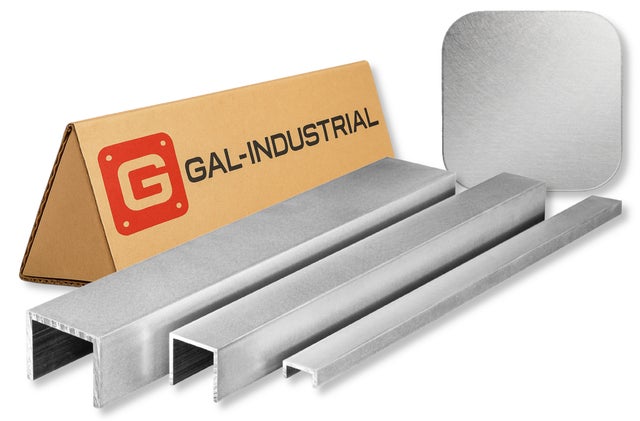 CEOWNIK ALUMINIOWY SATYNOWANY 20x40x20x2mm 100 cm PROFIL U CIĘCIE NA WYMIAR
