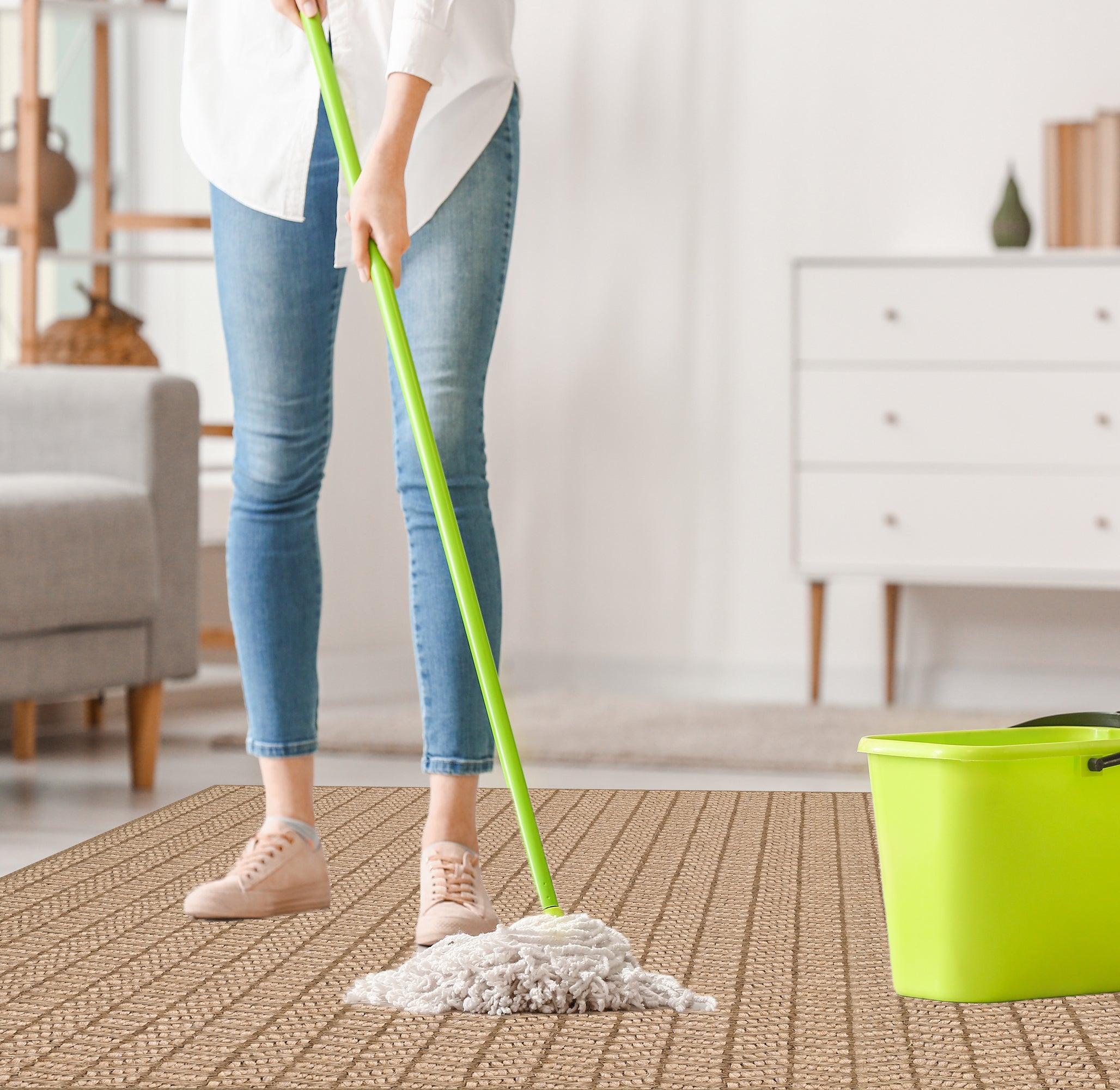 Tappeto antiscivolo in vinile Chef 50x100 cm - PVC stampato, lavabile, ignifugo, per salotto e cucina - 4