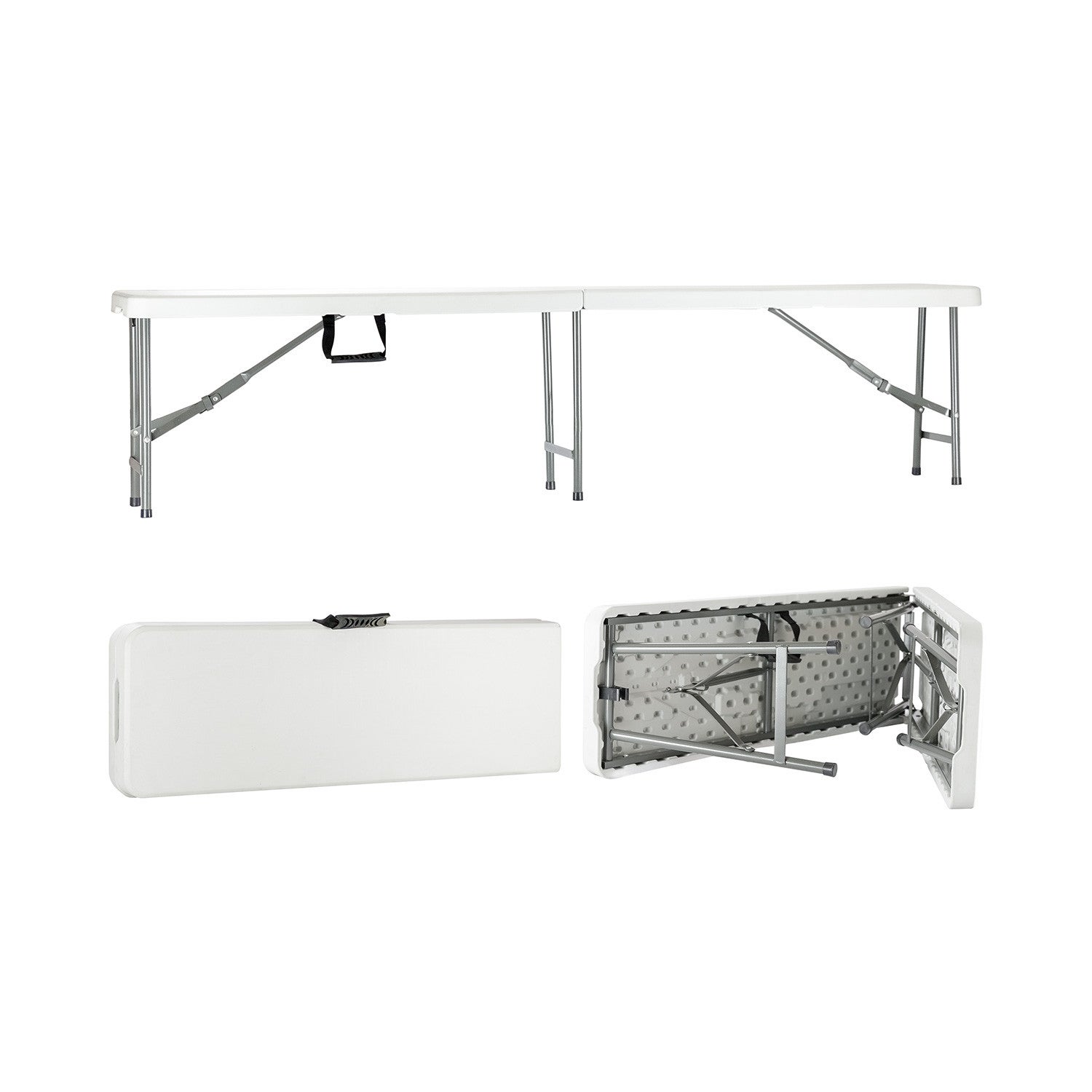 Pack 2 Bancos Plegables Catering 180x30x43cm O91 - 2
