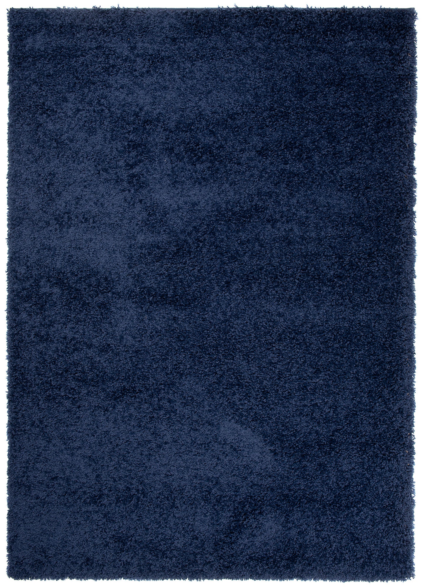 Tapiso Essence Tapis Shaggy Poil Long moderne Bleu Marine Uni Salon Chambre Ado Enfant Moelleux Super Doux OEKO-TEX 120 x 170 cm - 2
