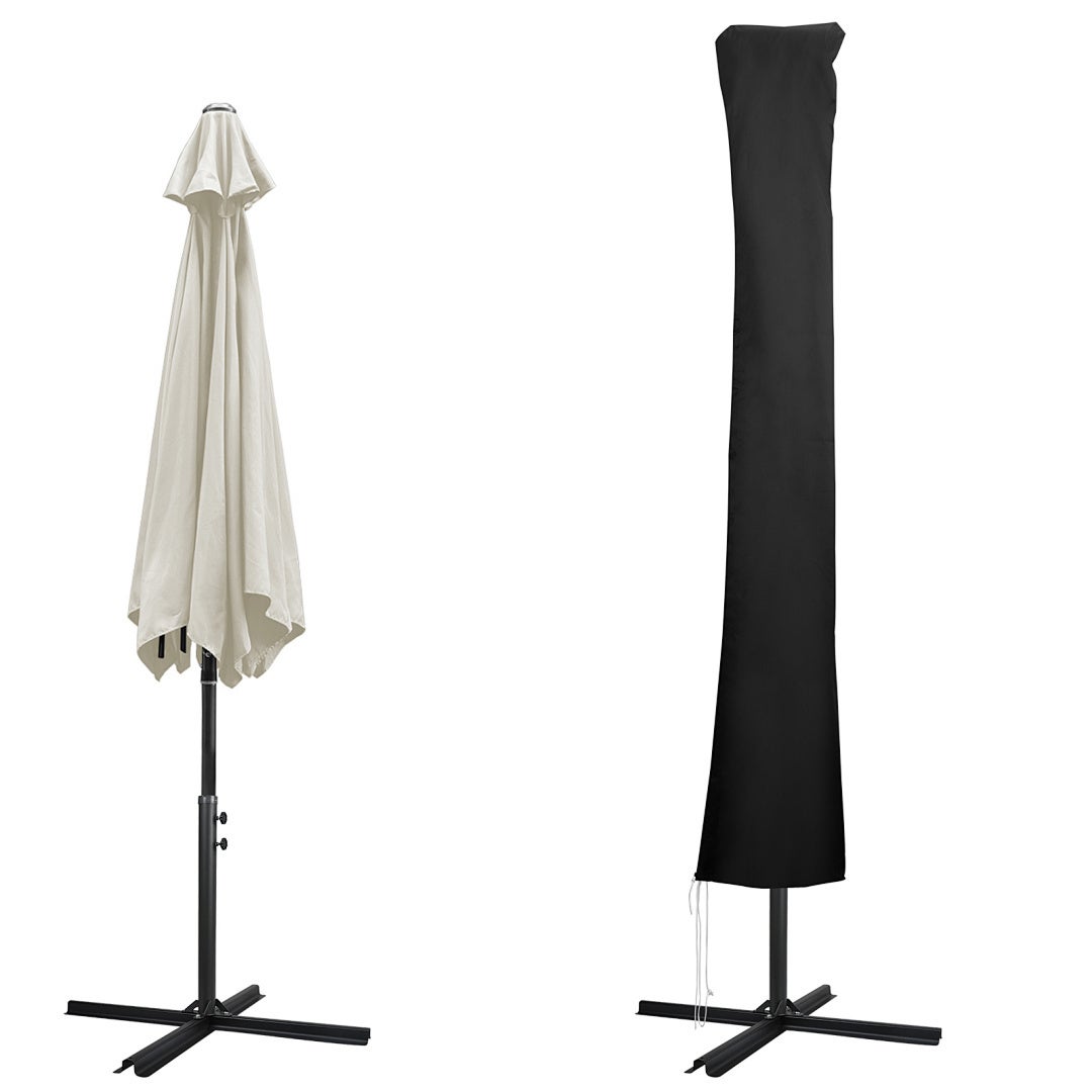 Pokrowiec ochronny na parasol prosty 1–3 m, 190 cm, wodoodporny poliester, do użytku zewnętrznego