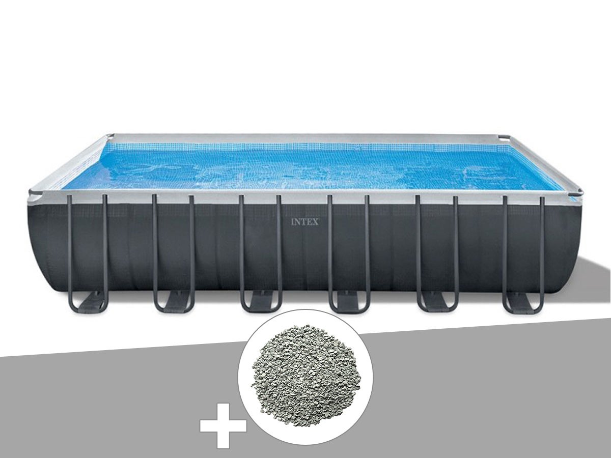 Kit piscine tubulaire Intex Ultra XTR Frame rectangulaire 7,32 x 3,66 x — free download