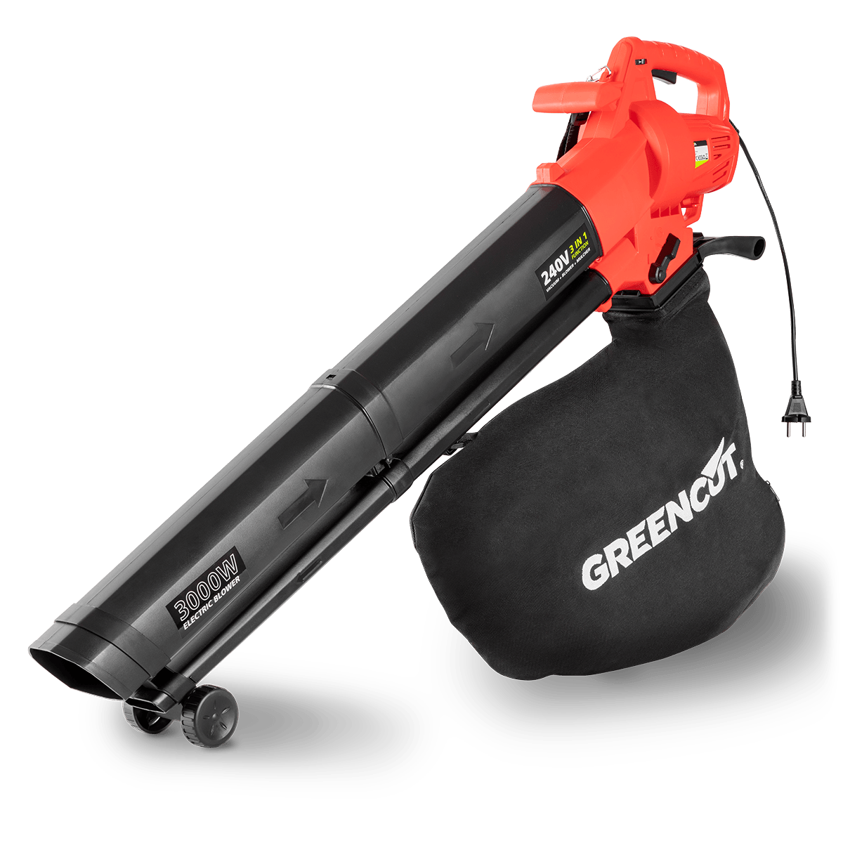 Souffleur aspirateur électrique 3000W 15000rpm, vitesse air 270 km/h — free download