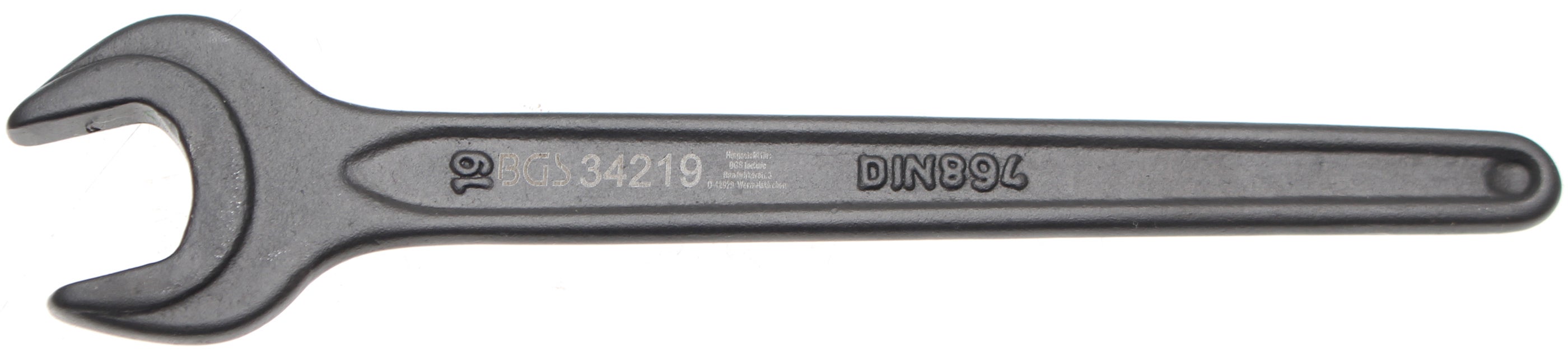 Klucz jednostronny BGS DIN 894 SW 19 mm - 34219