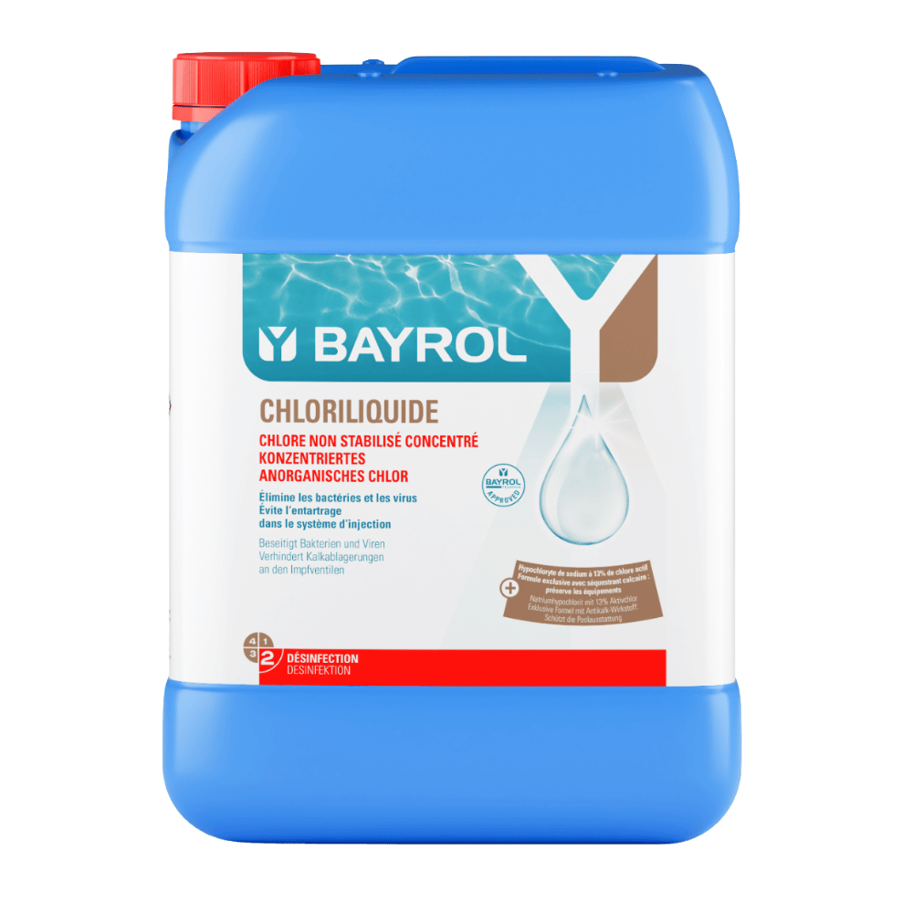 Pack Régulateur automatique pH et Chlore AVADY + 1 Bidon 20 L Chloriliquide + 1 Bidon pH Minus Liquid Domestic 20 L BAYROL - 8