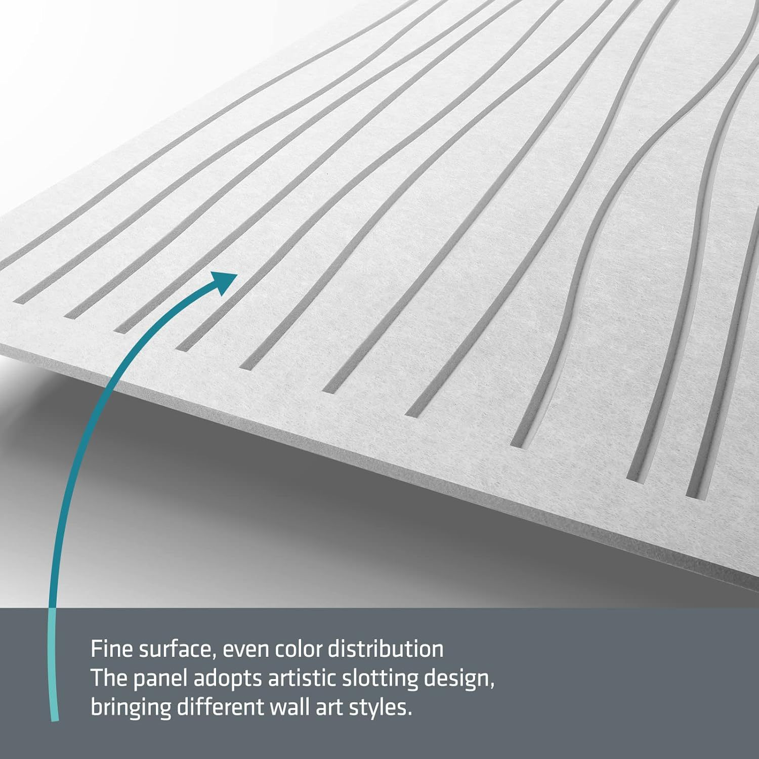 Paneles acústicos autoadhesivos (6 unidades), panel aislante acústico de poliéster, paneles de pared insonorizantes, 60 x 30 x 1 cm, blanco - 4