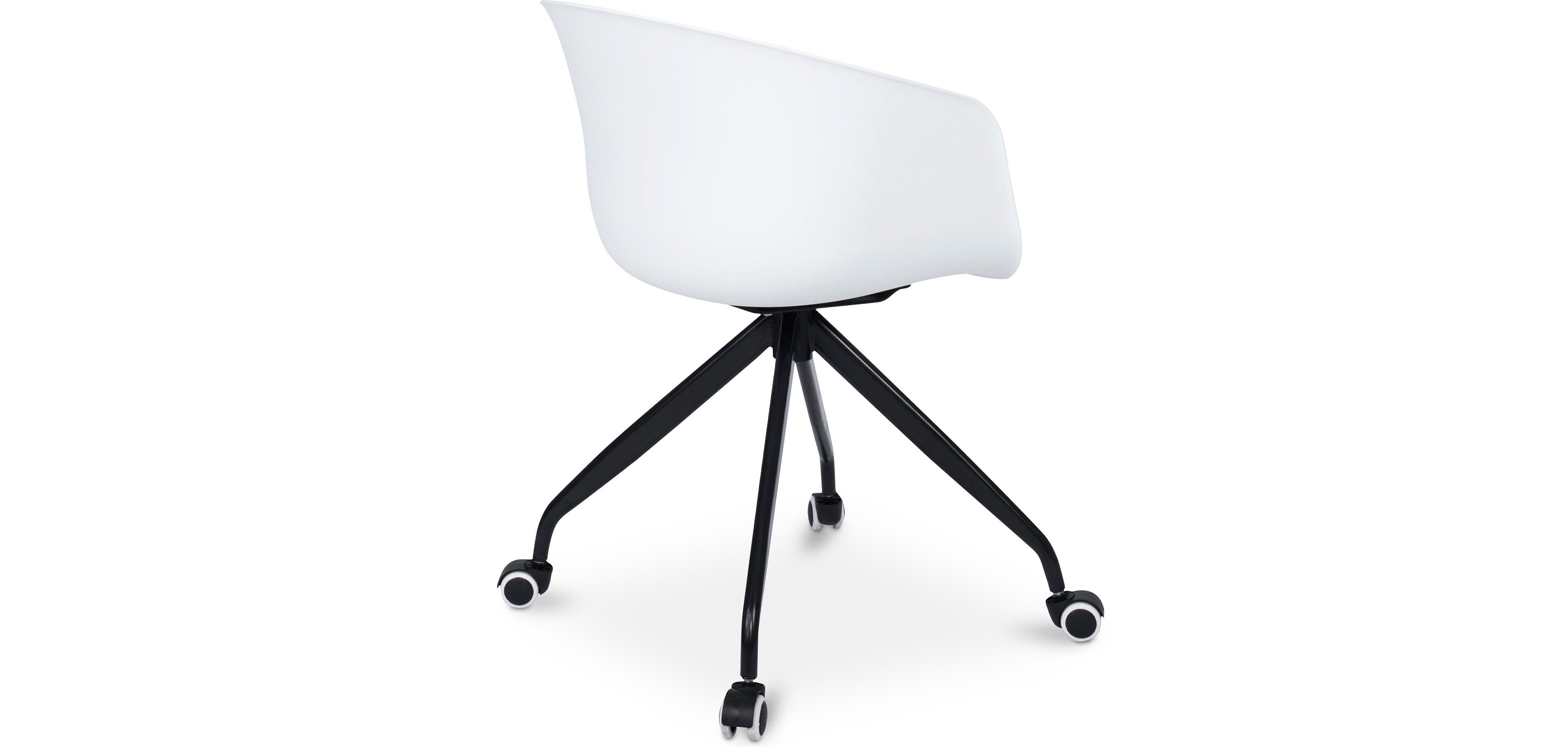 Silla de oficina de diseño con ruedas - 5
