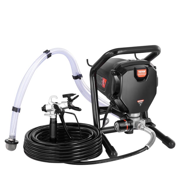Stand Airless agregat do natryskiwania farby 750 W 3000 PSI elektryczny pistolet natryskowy bezpowietrzny ręczny VEVOR