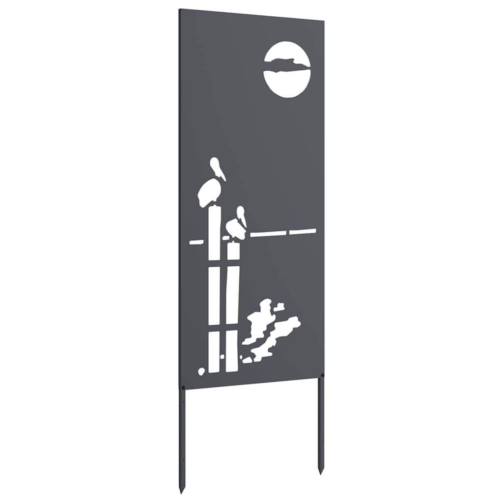 Écran de confidentialité de jardin Anthracite 50 x 140 cm vidaXL - 5